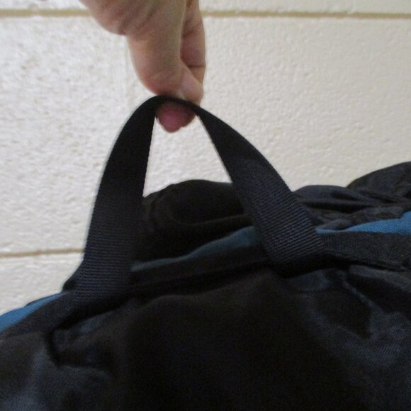 X-Large KELTY Travel Backpack Duffle Bag Excellent Condition Turquoise & Black - Picture 12 of 16